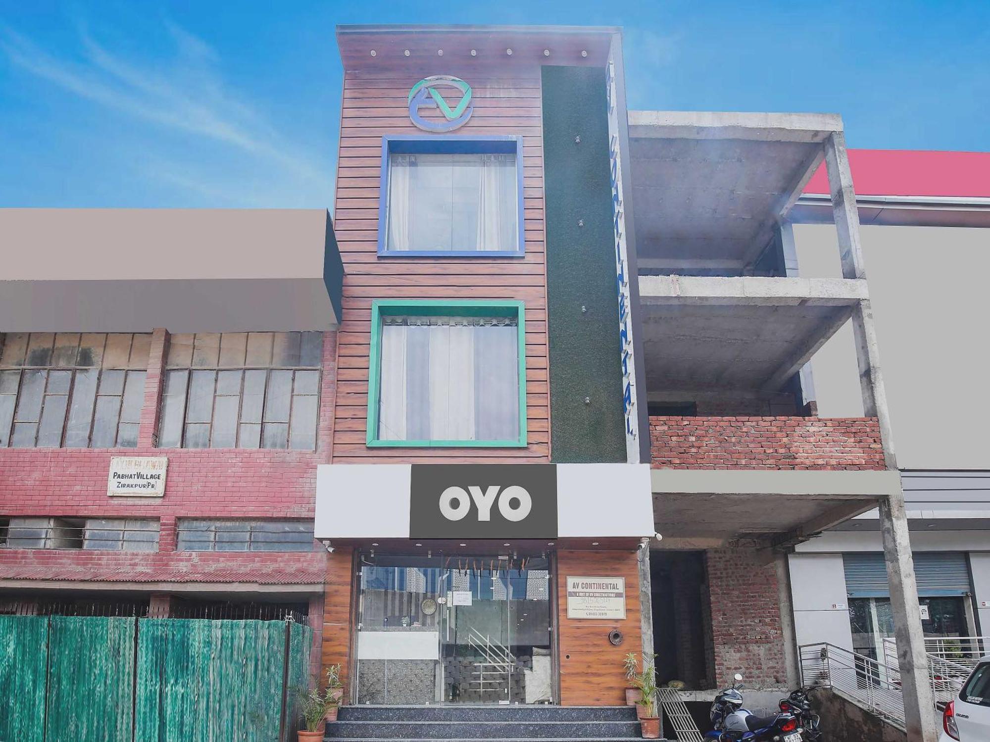 Hotel O Av Continental Zirakpur Exterior photo