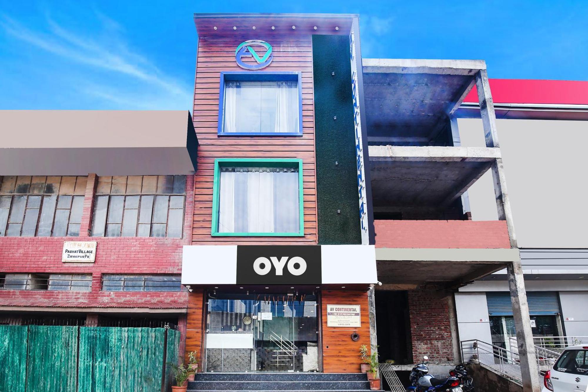 Hotel O Av Continental Zirakpur Exterior photo